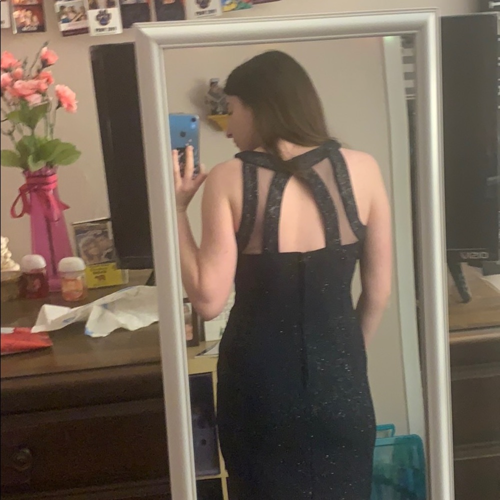 Navy blue dress - Picture 2 of 3